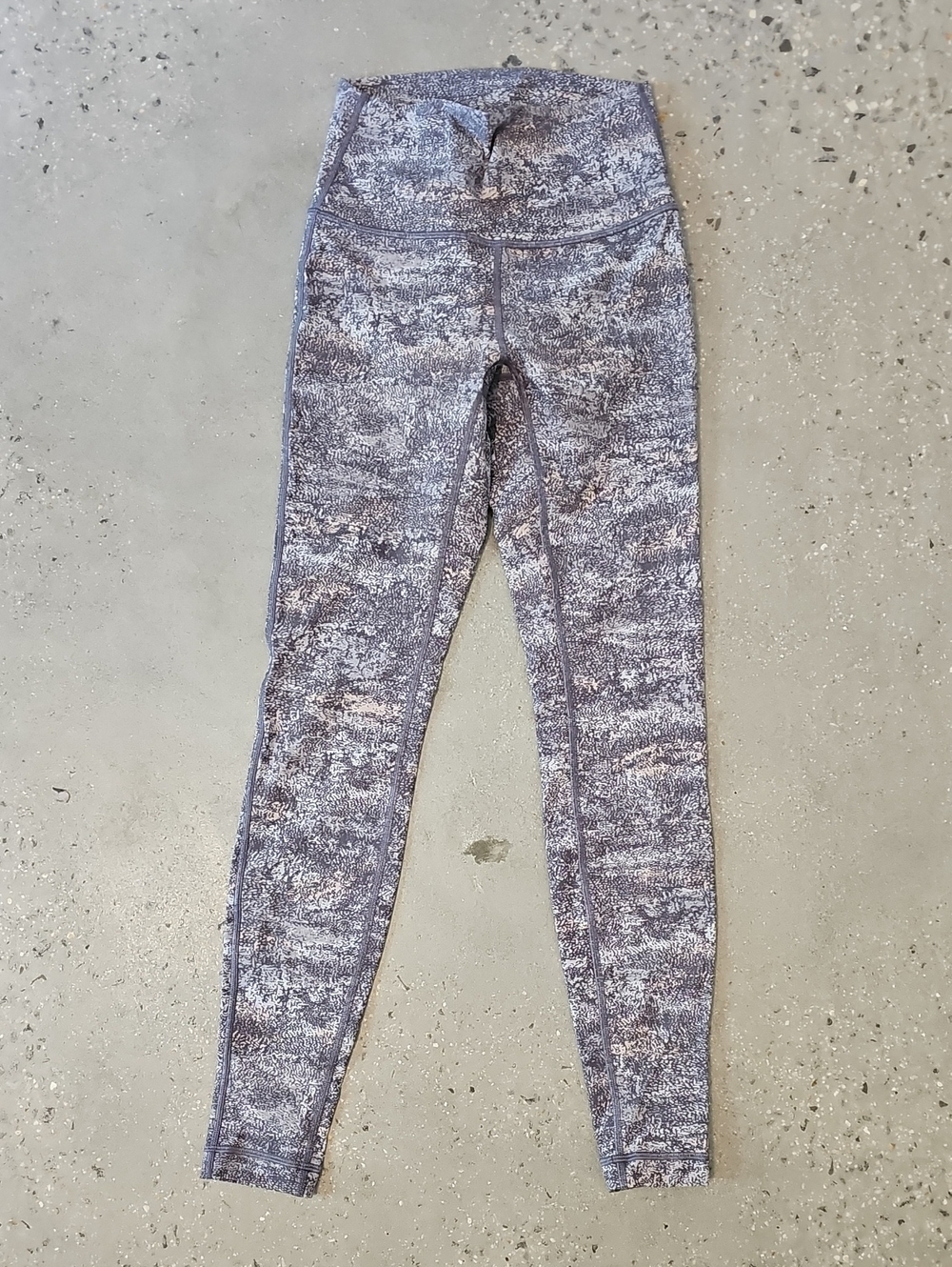 Lululemon High-Waist Heathered Gray Women’s Jeans Leggings Size Small
